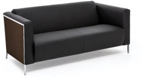 Диван офисный двухместный Profoffice Vispo Walnut 2
