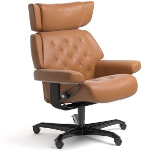 Дизайнерское офисное кресло реклайнер Stressless Skyline Office