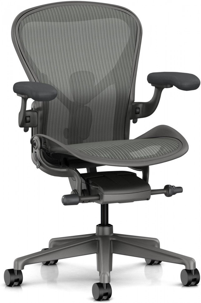 Эргономичное кресло Herman Miller Aeron (цвет Carbon)