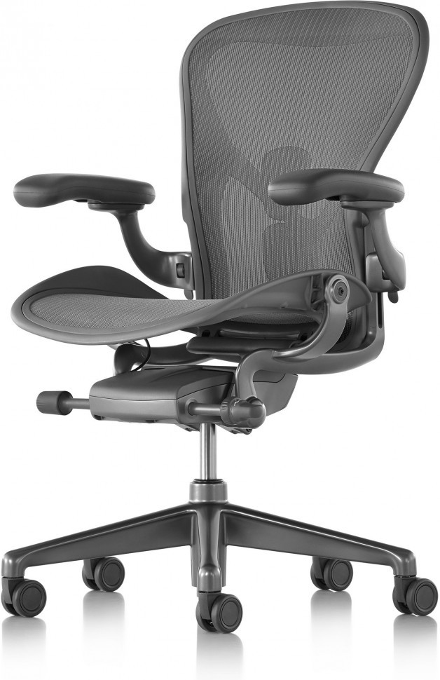 Эргономичное кресло Herman Miller Aeron (цвет Carbon)
