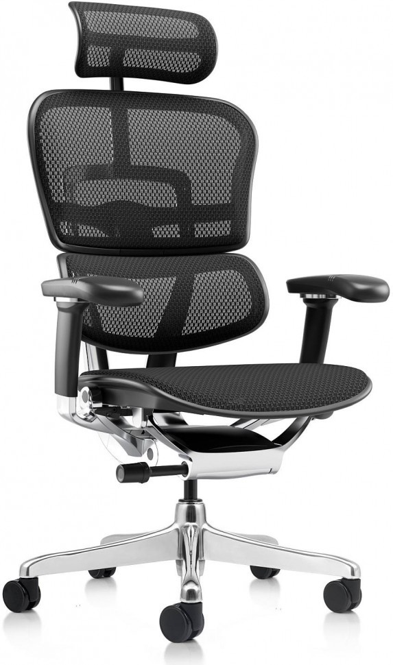 Эргономичное офисное кресло Comfort Seating Ergohuman Elite 2, черная сетка, ST